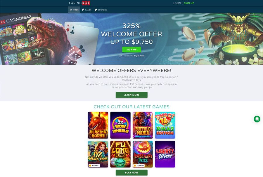 CasinoMax Online Casino